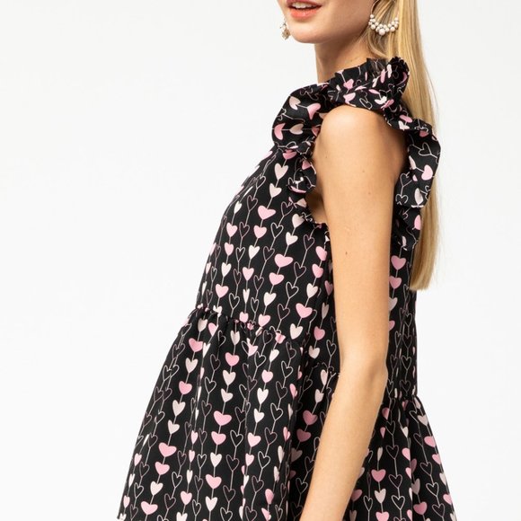 Sweetheart Peplum Top NWT - Picture 3 of 5